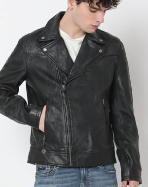 Premium Leather Biker Jacket